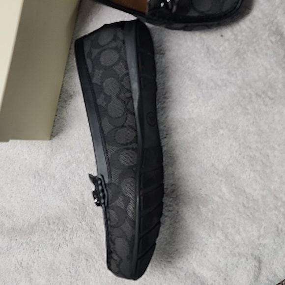 Coach black loafers 9.5 - Picture 3 of 6